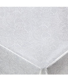 Клеенка Grace Лейс CL-0698VP ажурная глянцевая бежевая с перломутр 380-400г/м2 1,37х20м (+-3см)