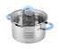 Mallony Кастрюля MELODIA 3,4 л, из нерж стали, с крышкой-дуршлагом и 2-мя носиками для слива