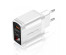 Блок пит USB сетевой  Орбита OT-APU54 Белый с TYPE-C и USB (PD20W+QC3.0, 4000mA)