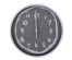 Часы настенные LADECOR CHRONO круглые, 24x24x4 см, пластик, стекло, 1хАА, арт.1