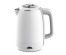Чайник MAXTRONIC MAX-514 белый (1,8л, нерж под крышк, двойн стенки, колба нерж, 1,5кВт) 12/уп