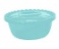 Миска 5л пластик с крышкой М1317 аквамарин (20/уп)я СВЧ в Новосибирске большой ассортимент. Посуда со склада для микроволновки купить в Новосибирске.