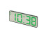 часы настольные VST-898/4 (зелёный) (без блока, питание от USB)