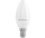 Эл. лампа светодиодная Defender LED-С37 -8W/830/E14(свеча, теплый белый)уп.1шт