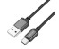 Кабель USB - TYPE C  BOROFONE BX87 черный,  3A, нейлон, 1м