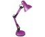 Светильник настол.Camelion KD-313   фиолетовый  230V/60Wтом со склада в Новосибирске. Большой каталог настольных светильниковCamelion оптом по низкой цене.
