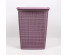 Корзина д/белья 60л Джут фиолетовая AK580-B104 (6/1) (Турция)