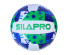 Мяч волейбольный SILAPRO 22см, 5 р-р, 2сл, PVC2.7мм, 260г (+-10%)