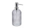 Диспенсер для жидкого мыла VETTA Асти, 350мл, стекло + АБС, 7,5x7,5x18,5см