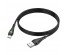 Кабель USB - TYPE C  BOROFONE BX65 с индикацией, чёрный,  3A, 1м
