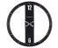 Часы настенные СН 3237 - 002 из металла, d=32 см, открытая стрелка, чёрный "Классика" (10)