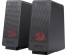 Колонки Redragon Ranch черный 6 Вт, 2.0,USB красн подсв Defender