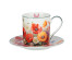 Набор чайный 2 пр., 250мл, MILLIMI, Маки, фарфор