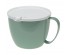 Кружка для супа 0,7л с крышкой фисташковый 1214Mфист (уп/16шт)я СВЧ в Новосибирске большой ассортимент. Посуда со склада для микроволновки купить в Новосибирске.