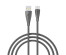Кабель USB - TYPE C  BY Nylon Pro, 18Вт, 1 м, 3A, нейлон, черный