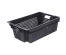 Ящик для хранения овощей черный (с отверстиями) 130150