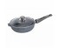 Мечта Сковорода литая  22см АП Premium Grey со съемной ручкой и стеклянной крышкой арт. С022901 (8) доставкой - Новосибирск, Новокузнецк, Горно-Алтайск. Низкие цены, большой ассортимент посуды оптом