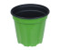 Горшок для рассады 11х9.5см, зеленый, РР