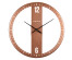 Часы настенные СН 3237 - 004 из металла, d=32 см, открытая стрелка, медный "Классика" (10)