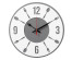 Часы настенные СН 3522 - 001 из МДФ, корпус серый+белый, d=35, "Вилка-Ложка" (10)