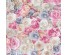 Клеенка GRACE ST1020 ткань с пвх покрытием,розы в сирен, роз и белых тонах, с тиснен, 1,37(+-3)х20м