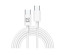 Кабель USB - Type C-Type C F182,White, 2м, 30Вт,PD,TPE,пакет Defender
