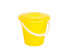 Ведро   6 л Евро пищевое с крышкой, жёлтый цвет