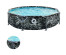 Бассейн каркасный круглый с усиленной рамой 305*76 cм, 4672 л, 12015 Avenli
