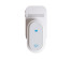 Звонок беспроводной S09 белый (база от сети, кнопка работает без батареек), IP68, Сигналл