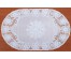Салфетка Grace Лейс 30х46 LO-0917U БЕЛЫЙ овал (12)