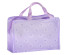 Косметичка на молнии, с ручками, цвет фиолетовый