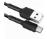 Кабель USB - TYPE C F181, black, 1м, 2,4А,нейлон пакет Defender