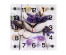 Часы настенные СН 2525 - 059 Цветы Лаванды квадратные (25x25) (10)