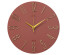 Часы настенные СН 3010 - 008 d=30см, корпус розовый+золото "Классика" (10)